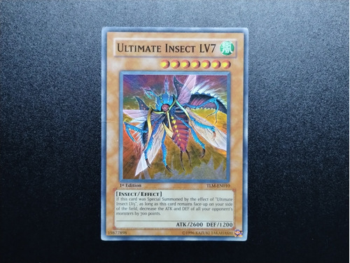 Ultimate Insect Lv7 Tlm-en010 1ra Edición Yugioh Original