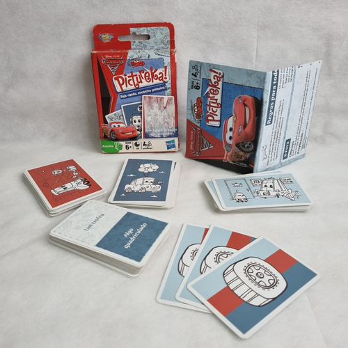 Jogo Cartas Pictureka! Carros 2 Disney Hasbro Completo Usado (Usado)