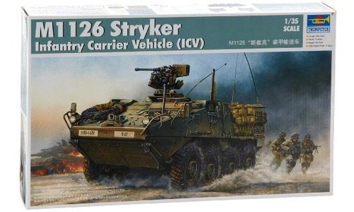 Trumpeter 1-35 M1126 Stryker Infantería Portador De Vehículo