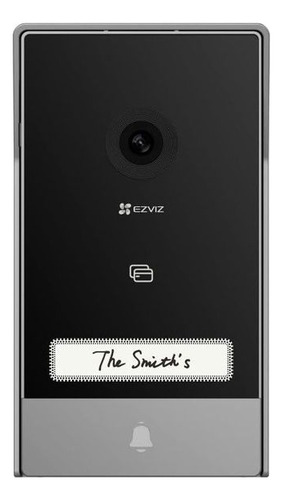 Video Porteiro Smart Hp7 Ezviz 2k Cs-hp7-r105-1w2tfc