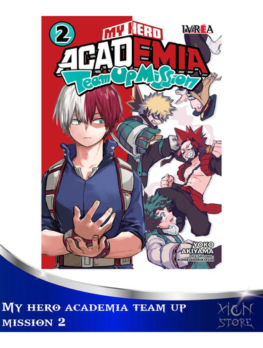 Manga - My Hero Academia: Team Up Mission 02 - Xion Store