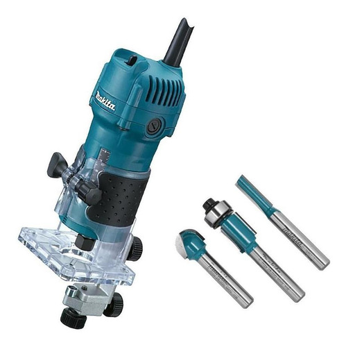 Tupia Manual 6mm 3709 Makita 530w + Acessórios 110v