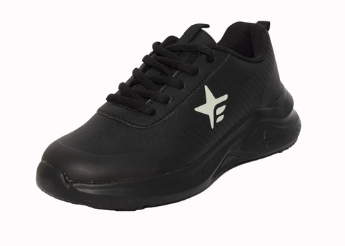 Imagen 1 de 10 de Zapatillas Footy Colegial Harvard Juvenil Cordon Black