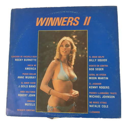 Vinilo Winners Ii Bob Seger, Kenny Rogers Supercultura 