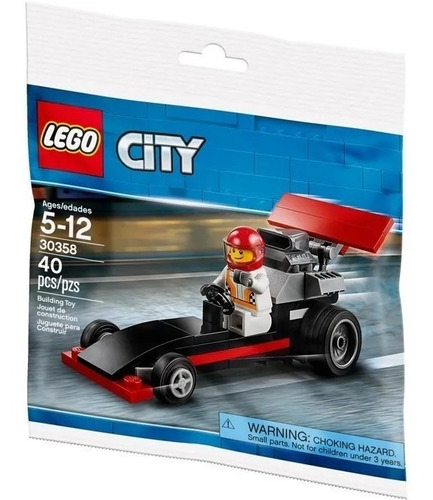 Lego City 30358 Dragster Polybag 