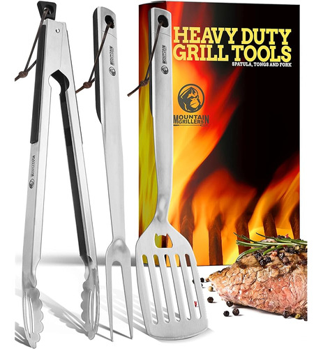 ~ De Alto Grado? Mountain Grillers - Bbq Tools Grill Set - 3