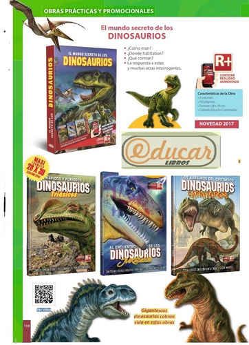 Coleccion El Mundo Secreto De Los Dinosaurios - Clasa