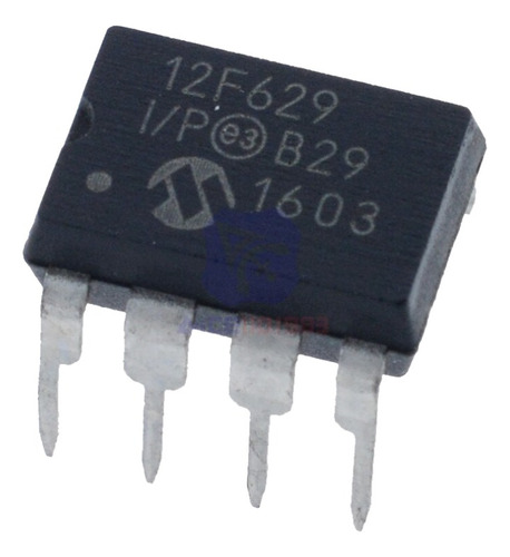 Microcontrolador Pic 12f629 Mcu Microchip Originales 12f 629
