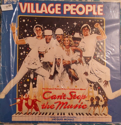 Vinilo Lp De Village People - Can't Stop The Music (xx35