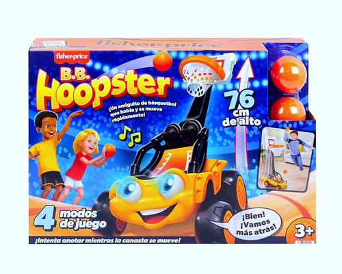 Fisher Price Bb Hoopster Carrito Electrónico Basquet Ball