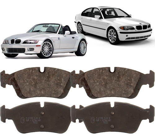 Pastilha De Freio Dianteiro Bmw 320i 323i E46 1998 A 2006