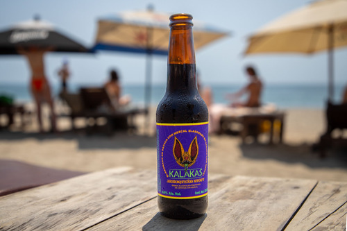 Cerveza Artesanal Stout Con Mezcal Arroqueño Kalakas Oaxaca