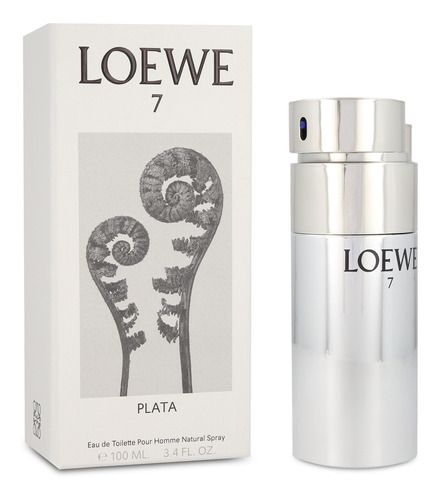 Loewe 7 Plata Edt 100ml Volumen De La Unidad 100 Ml