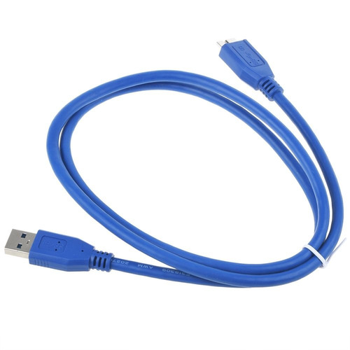Cable De 3 Pies Usb 3.0 Dc/pc Cargador Cable De Sincronizaci
