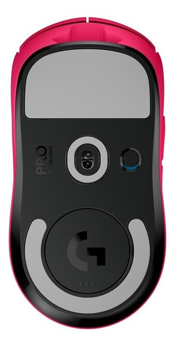 Imagen 3 de 7 de Mouse gamer inalámbrico recargable Logitech Pro Series Pro X Superlight rosa