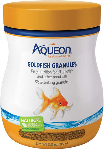 Alimento Para Goldfish Importado Ayuda Al Color 3 Botes