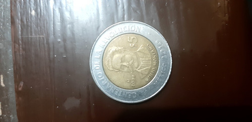 Monedas De $5 Revolución Mexicana 