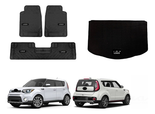 Tapetes Uso Rudo + Cajuela Kia Soul 2017 A 2019 Armor All