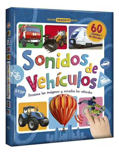 Libro Didáctico Sonidos De Los Vehículos Niños Niñas Lexus