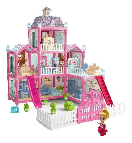 Castillo Princesa - Casa Muñecas, Juguete Didáctico