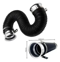 Comprar Intake Tuberia Flexible Filtro Conico De Aire 3 Automoviles