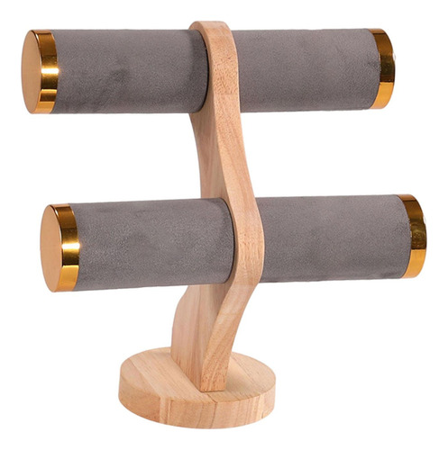 Soporte Elegante Para Guardar Accesorios De Moda Gris