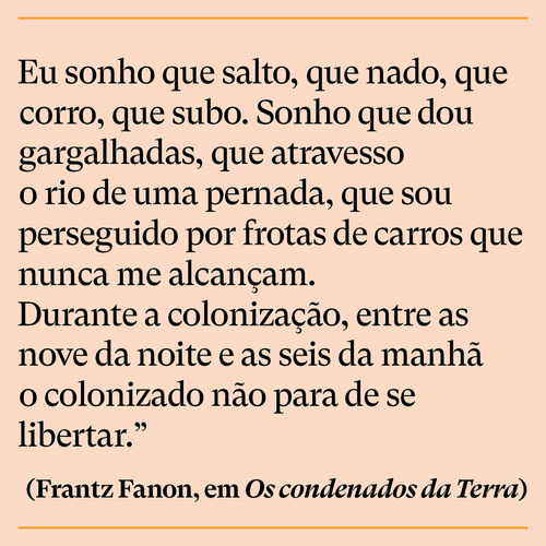 Os Condenados Da Terra, De Frantz Fanon. Editora Jorge Zahar - Grupo Cia Das Letras, Capa Mole Em Português