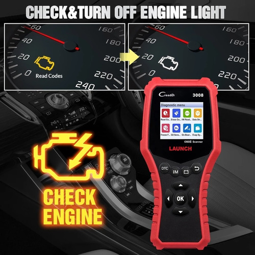 Imagen 6 de 10 de Escaner Automotriz Launch Creader 3008