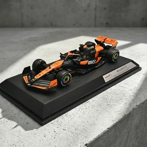 McLaren F1 1/18 ブラック ミニカー 1:18 Mclaren F1 Formula Racing Modelo Grande Carro Brinquedo
