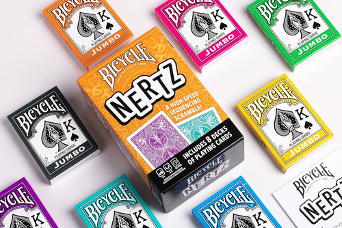 Juego De Cartas Bicycle Nertz, Solitario Multijugador (u...
