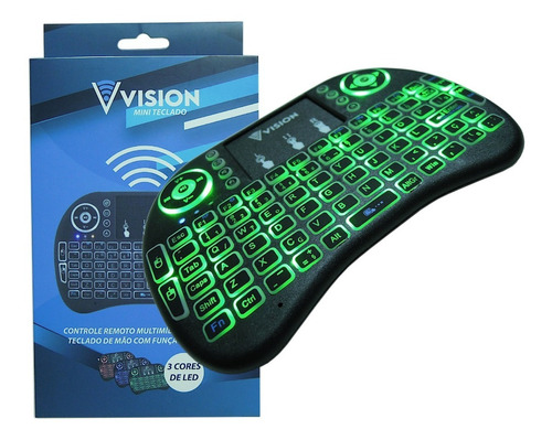 Mini Teclado Sem Fio Wireless Touch Universal Tv,pc,tv Box