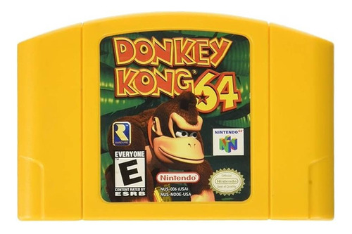 Donkey Kong 64 Para Consola Nintendo 64 Donkey Kong N64 (Usado)