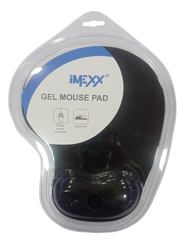Mouse Pad Imexx Con Gel Apoyo De Muñeca Ime-25823