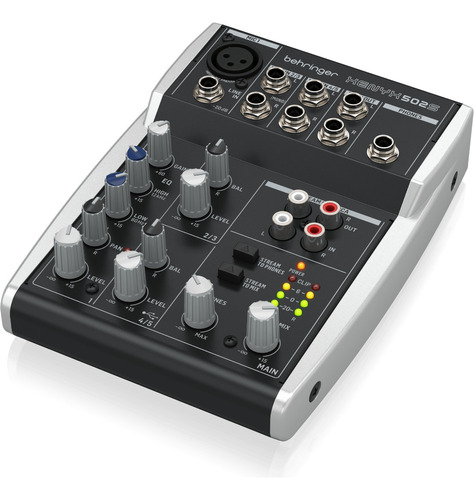 Consola Mixer Behringer Xenyx 802s 8ch Interfaz Usb - Plus