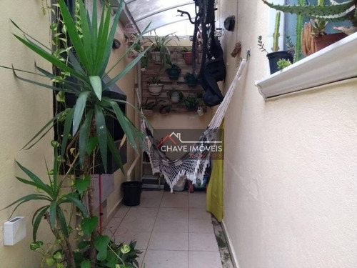 Imagem 8 de 14 de Sobrado Com 3 Dormitórios À Venda Por R$ 430.000 - Macuco - Santos/sp - So0136