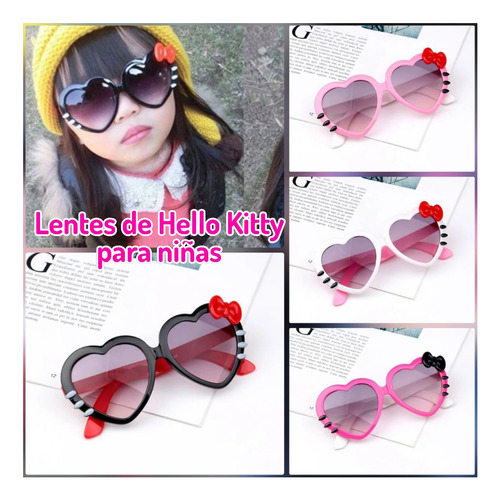 Lentes De Hello Kitty Para Niñas Al Mayor En 4 Y Detal En 5