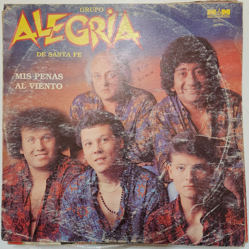 Portada Grupo Alegria Mis Penas Al Viento P0