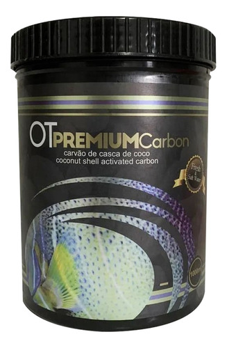 Ocean Tech Premium Carbon 1 Litro - Carvão Ativado