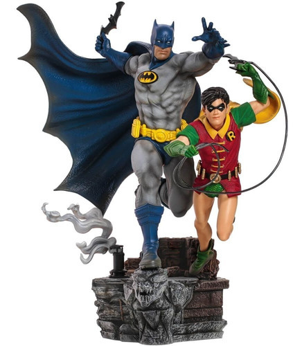Batman & Robin Deluxe Art Scale 1/10 - Dc Comics