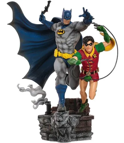 comprar Batman & Robin Deluxe Art Scale 1\u002F10 - Dc Comics