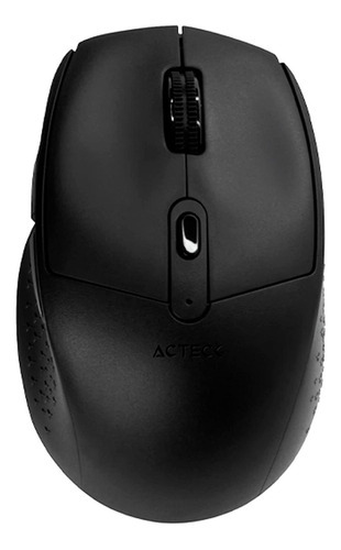 Mouse Acteck Mi680 1600dpi 6 Botones Inalambrico Usb Negro