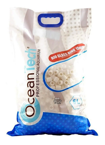 Oceantech Bioglass 6 Litros Mídia Ceramica Biológica Porosa
