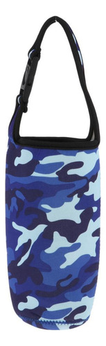 Bolsa De Botella De Agua, Portabotellas Con Correa De Azul