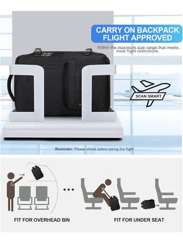 Mochila Para Portátil Multifuncional Gran Capacidad 40 Lts