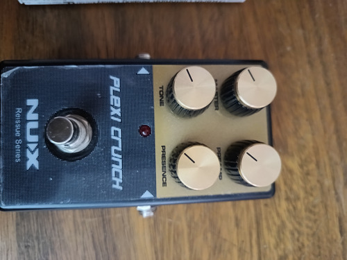 Pedal De Efecto Nux Reissue Plexi Crunch  Marrón