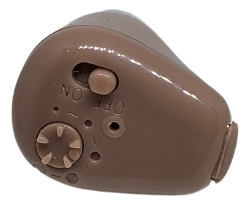 Aparato Auditivo Amplificador Sonido Recargable Sordera Beige