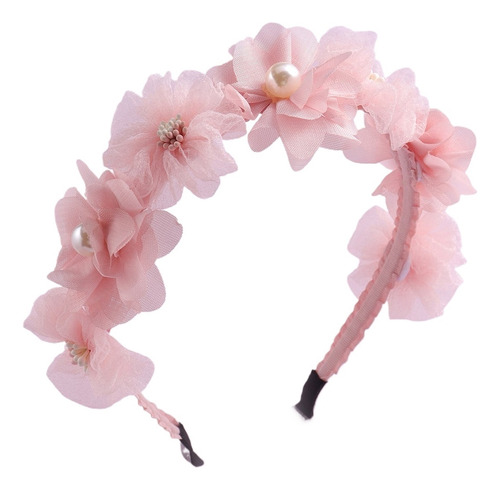 Diademas For Niñas Con Flores Hechas A Mano Y Avanzadas