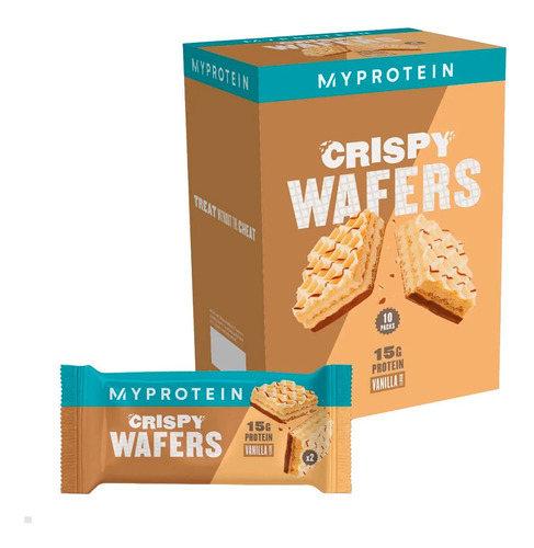 Barras De Proteína Myprotein Crispy Wafers Caja 10 Unidades