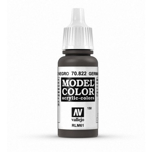 Modelcolor 822-17ml. Aleman Camuflaje Pardo Negro