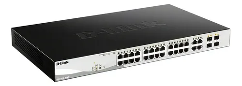 Switch Smart D-link Dgs-1210-28mp 24 Puerto Poe 4 Puerto Sfp